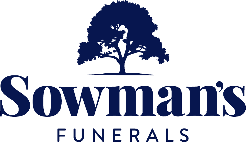 Sowmans Logo Blue Stacked